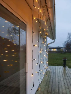 valoverho Golden Warm White 80 LED musta 1,3x1,><noscript><img width=