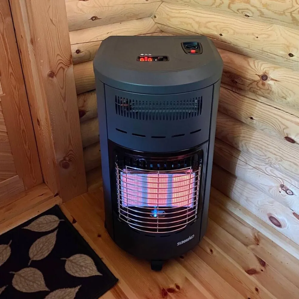 Sunwind Ilmastointi|Pihatarvikkeet|kaasulämmitin Fan-tastic 4,2 kW