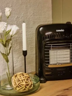 Sunwind Ilmastointi|Pihatarvikkeet|kaasulämmitin Miniflame 1,6 kW