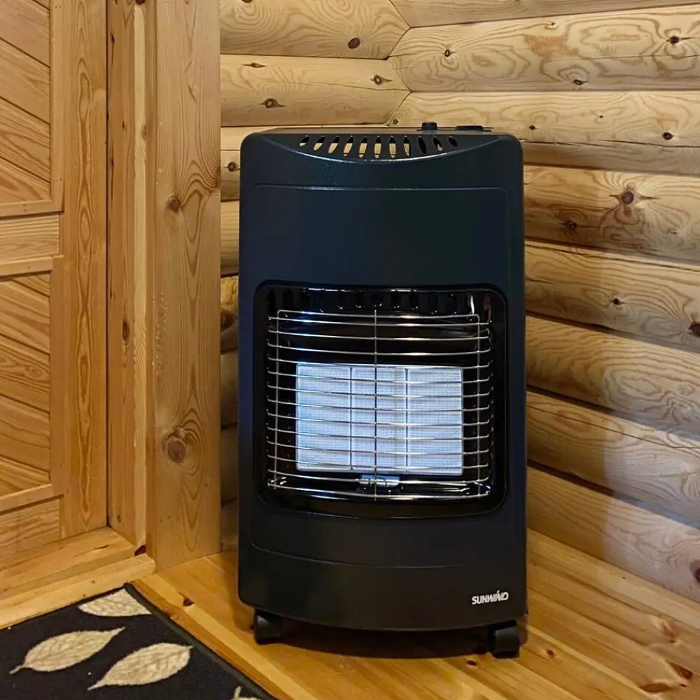 Sunwind Ilmastointi|Pihatarvikkeet|kaasulämmitin Windflame 4,2 kW