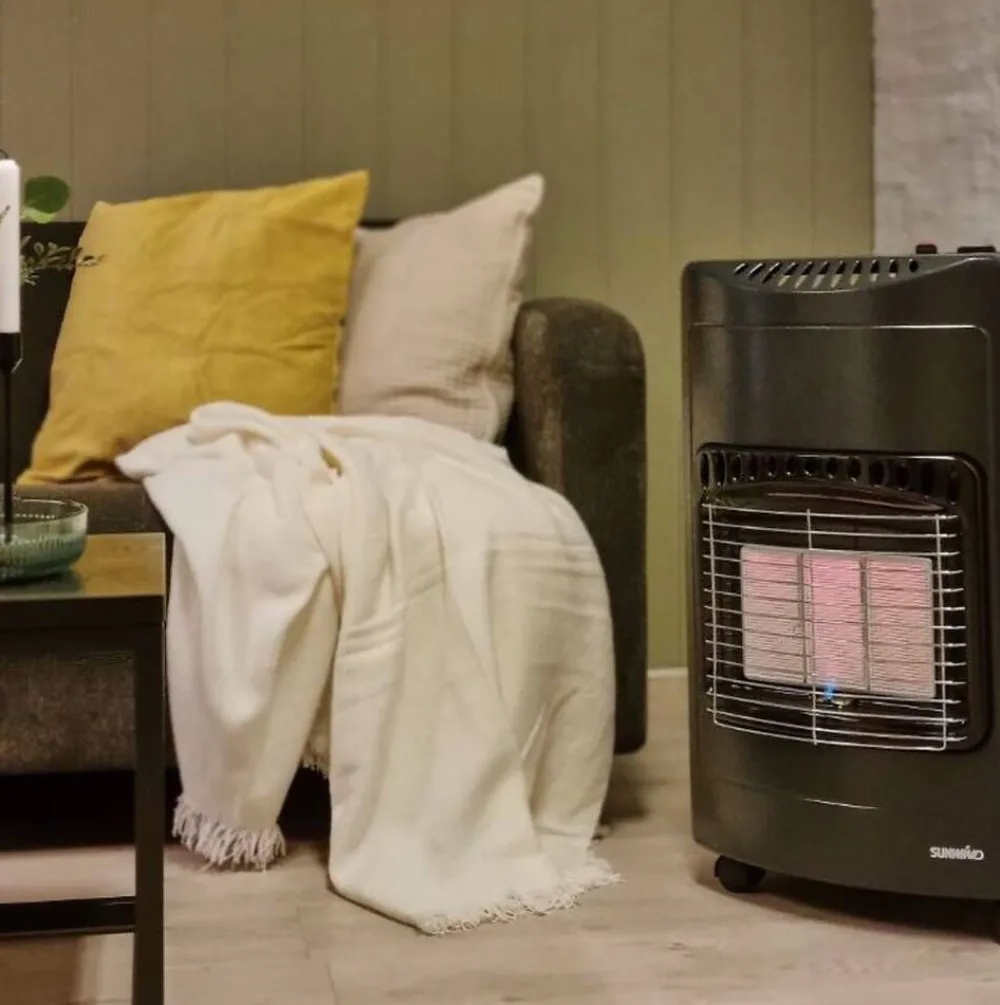 Sunwind Ilmastointi|Pihatarvikkeet|kaasulämmitin Windflame 4,2 kW