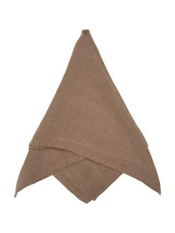 Svanefors Keittiötekstiilit|servetti Julie 45x45 cm mokka