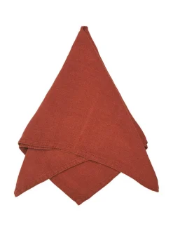 Svanefors Keittiötekstiilit|servetti Julie 45x45 cm tiilenpunainen