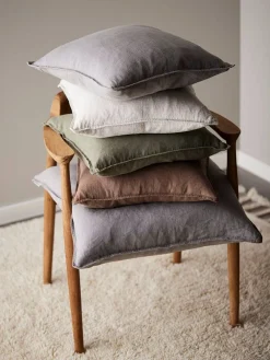 Svanefors Sisustustekstiilit|tyynynpäällinen Julie 45x45 cm harmaa