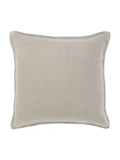 Svanefors Sisustustekstiilit|tyynynpäällinen Julie 45x45 cm pellava/valkoinen
