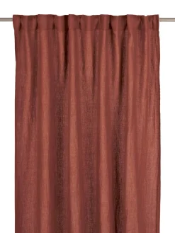 Svanefors Verhot Ja Verhotarvikkeet|verhot Julie 145x280 cm tiilenpunainen 2 kpl