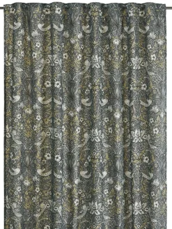verhot Vilja 130x250 cm harmaa 2 kpl>Svanefors Online
