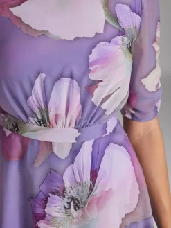 Swing Lyhyet Juhlamekot|mekko 5AG08700 4401 Lila