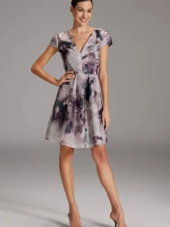Swing Lyhyet Juhlamekot|mekko 5AH09200 6901 Mauve