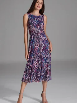 Swing Lyhyet Juhlamekot|mekko 5AI2300 midi 3001 Sininen / Multicolor