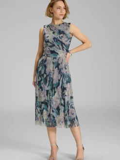 Swing Lyhyet Juhlamekot|mekko 5AJ11200 Midi 4301 Mauve / Multicolor
