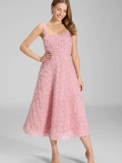 Swing Lyhyet Juhlamekot|mekko 5AK09100 682 Rosa
