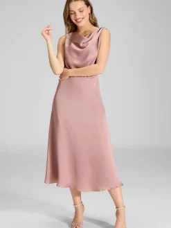 Swing Lyhyet Juhlamekot|mekko 5AK04900 682 Vanha rosa