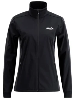 Swix Treenivaatteet|Takit|takki Cross Jacket W 10120 Jet black