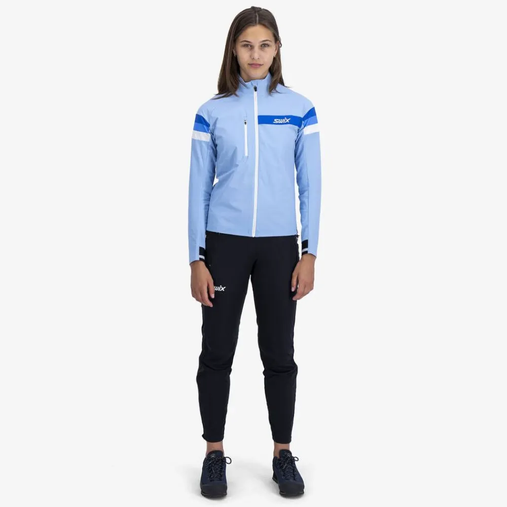 Swix Treenivaatteet|Takit|takki Focus jacket W 12318 72108 Bluebell