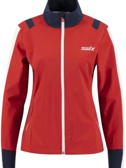 Swix Treenivaatteet|Takit|takki Infinity Jacket W 75101 Dark navy/Swix red