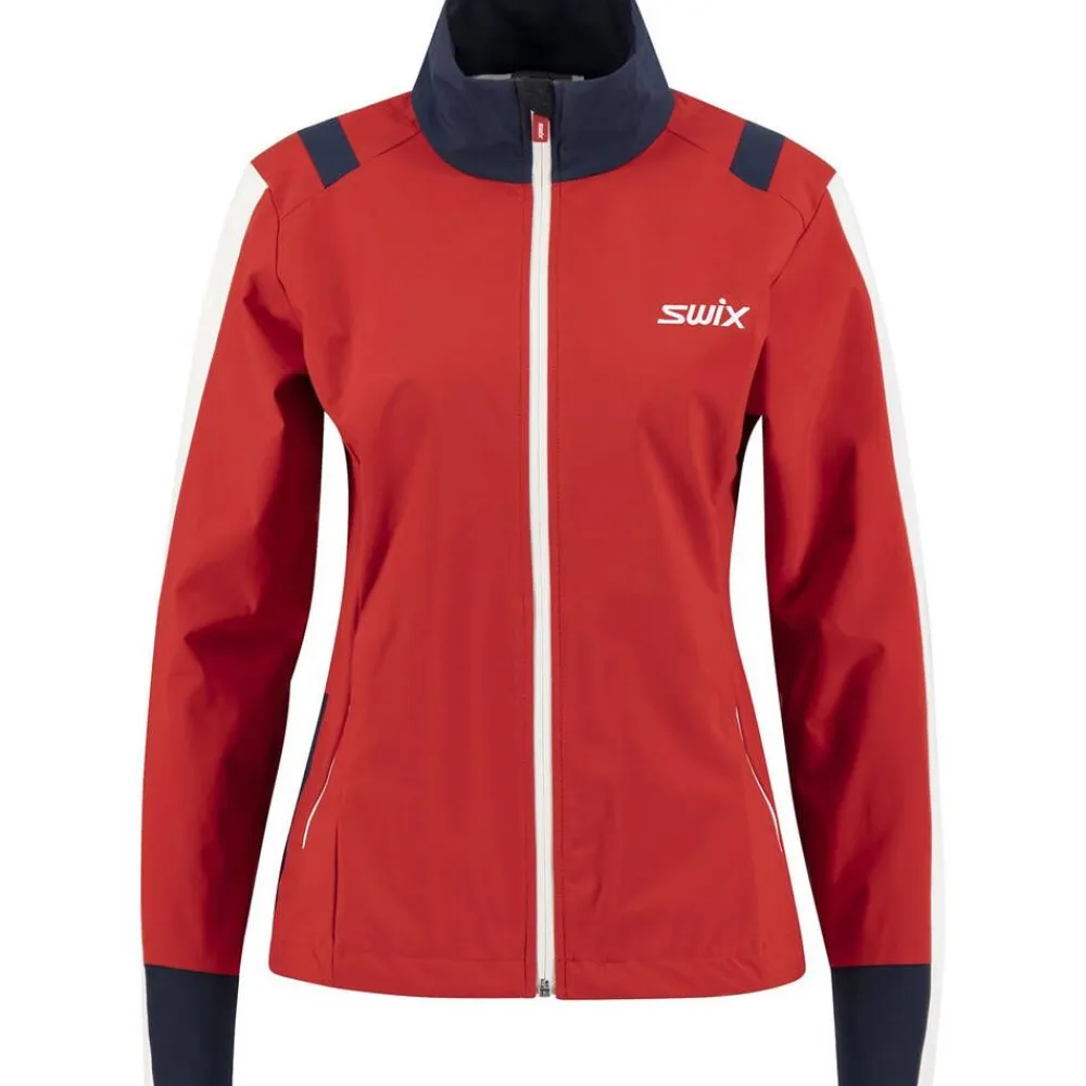 Swix Treenivaatteet|Takit|takki Infinity Jacket W 75101 Dark navy/Swix red