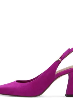 Tamaris Avokkaat Ja Juhlakengät|avokkaat 525 Reyna Dark Pink Slingback 525 Dark Pink