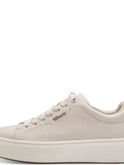 Tamaris Tennarit Ja Sneakerit|tennarit 413 Violetta Ivory 413 Ivory leather