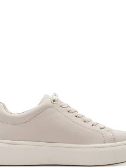 Tamaris Tennarit Ja Sneakerit|tennarit 413 Violetta Ivory 413 Ivory leather