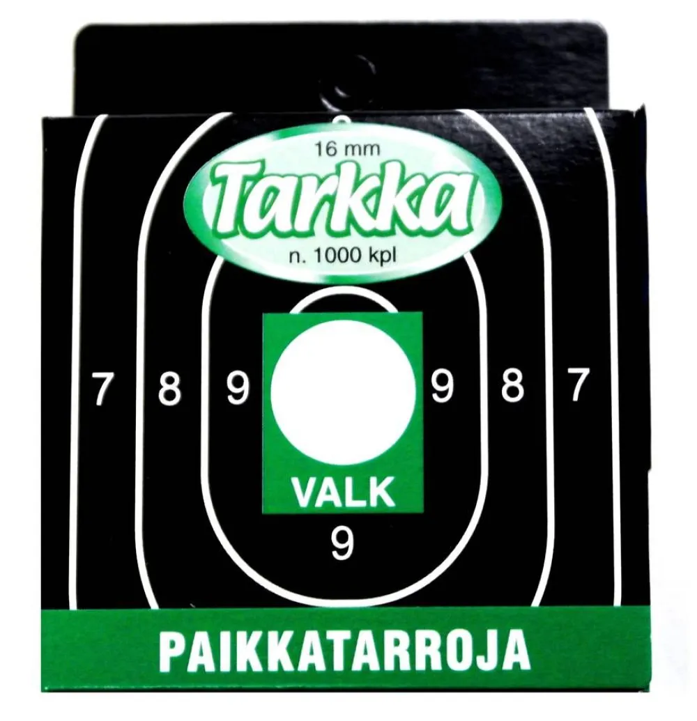 Tarkka Paikkatarra 16 mm valkoinen> Online