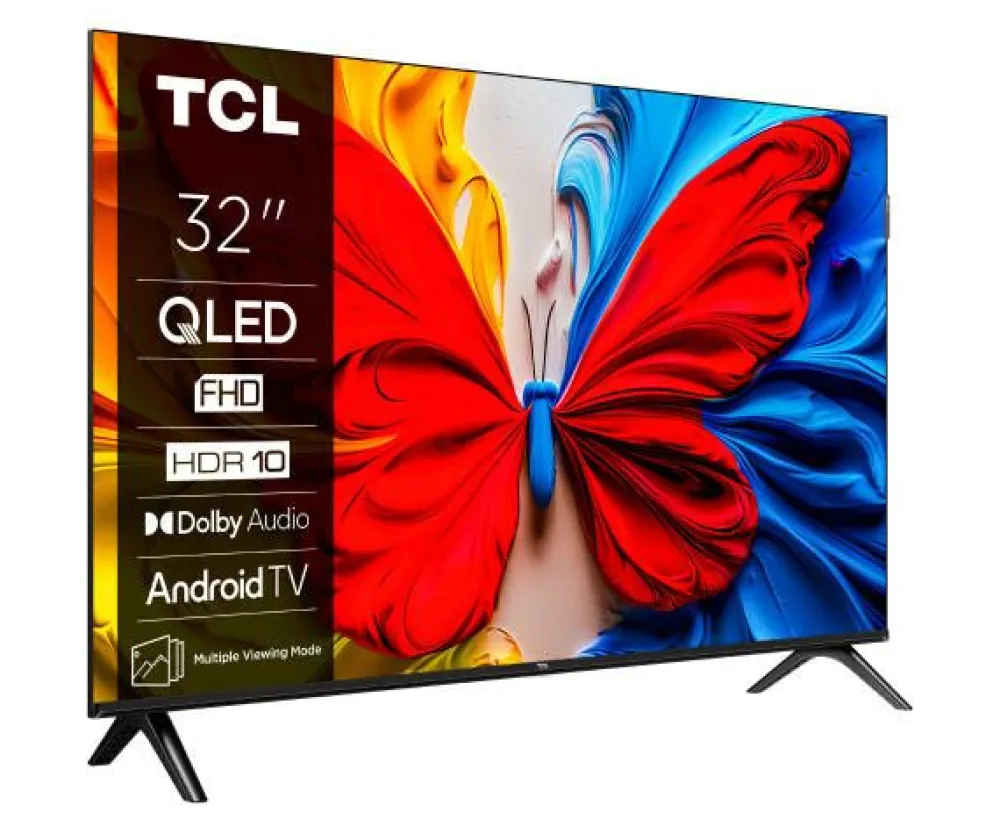 Tcl Televisiot|FHD 32S51K 32" QLED GOOGLE-TV