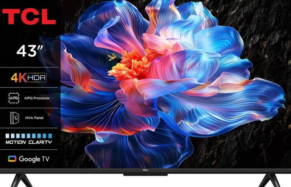 Tcl Televisiot|4K HDR 43P61K GOOGLE-TV