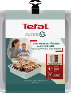 Tefal Paistoastiat|neliökakkuvuoka Ceramik 20 cm