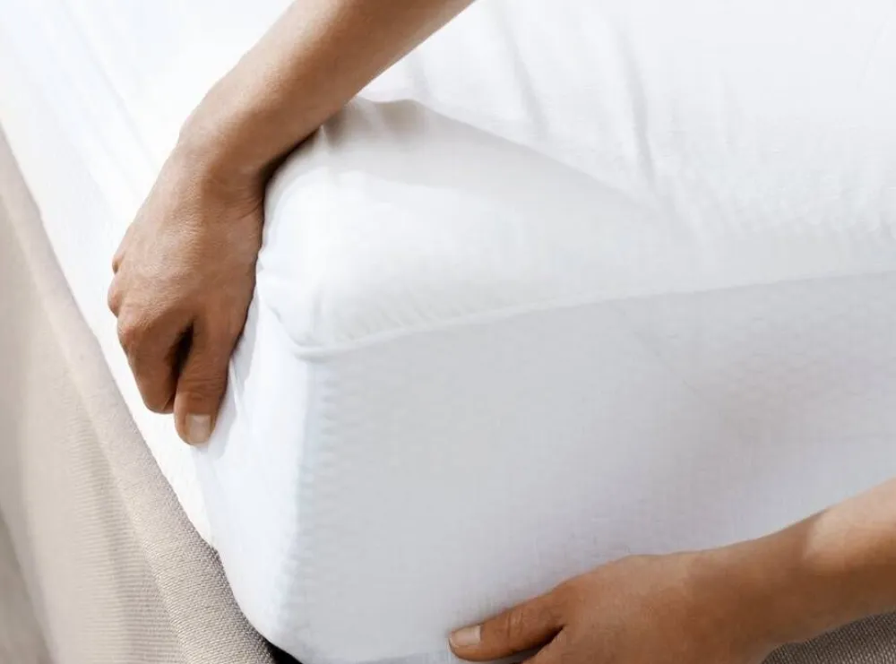 TEMPUR Vuodetekstiilit|joustolakana 120x20-25 cm valkoinen