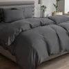 TEMPUR Vuodetekstiilit|pussilakana Silky Bamboo 150x210 cm anthracite