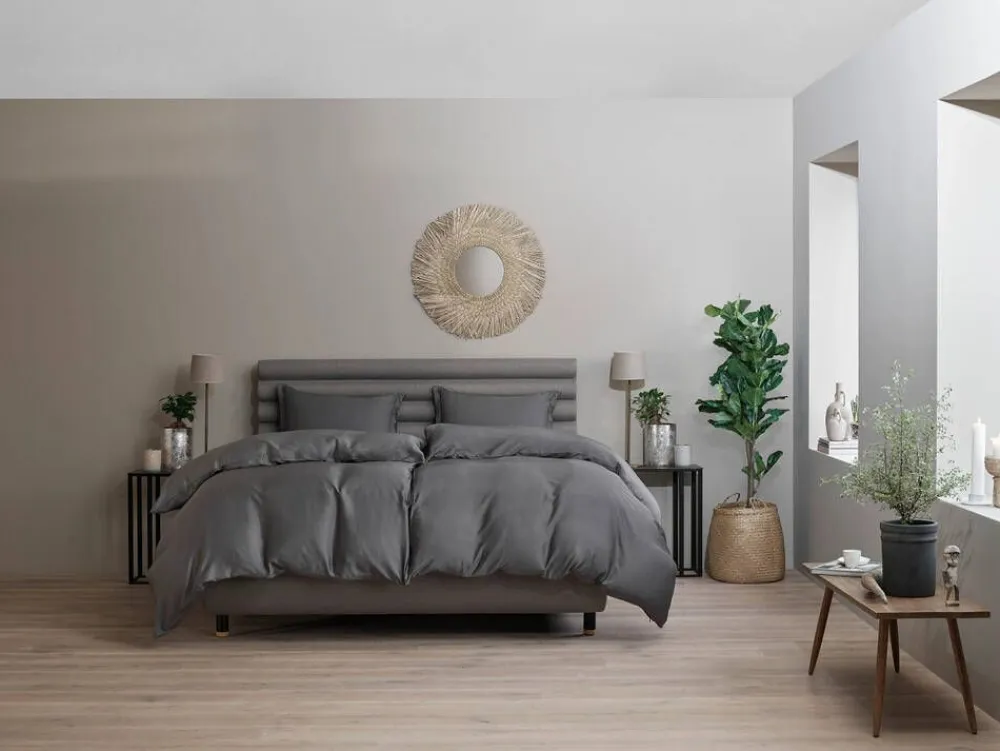 TEMPUR Vuodetekstiilit|pussilakana Silky Bamboo 150x210 cm anthracite