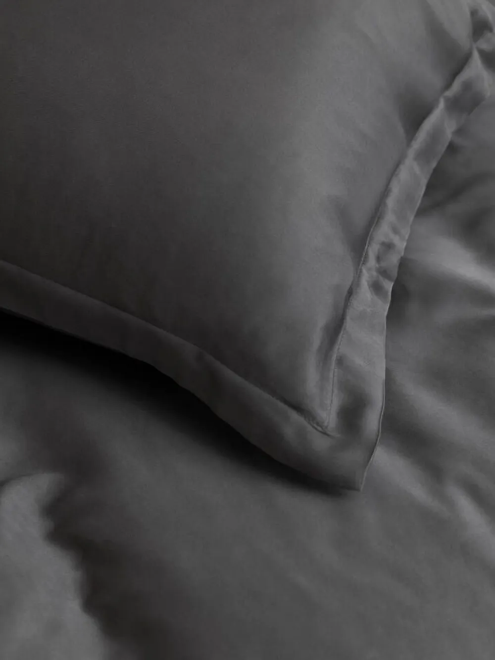TEMPUR Vuodetekstiilit|tyynyliina Silky Bamboo 60x50 cm anthracite