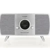 Tivoli Audio Radiot Ja Kelloradiot|radio Music System Home 2 valkoinen/harmaa
