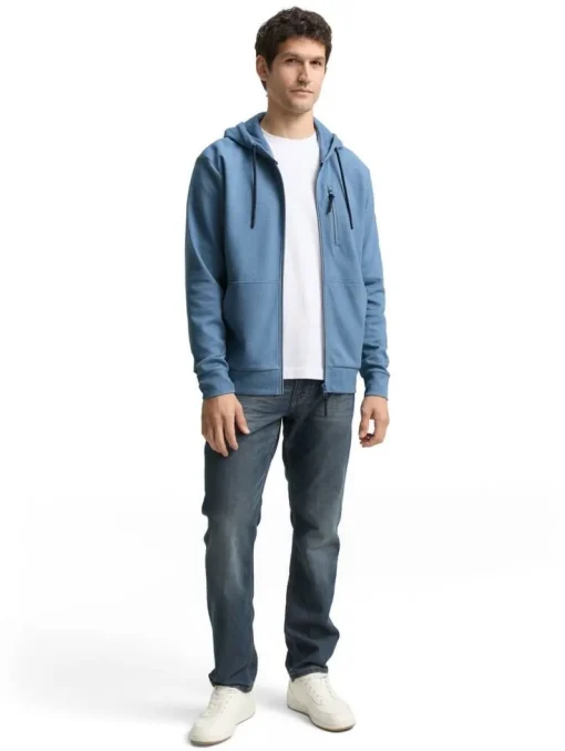 Tom Tailor Colleget|collegetakki 1048637 39296 Blue white blue fine stripe