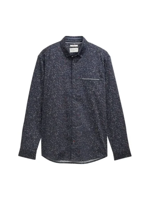 Tom Tailor Kauluspaidat|paita 1047340 38526 Navy irregular small design
