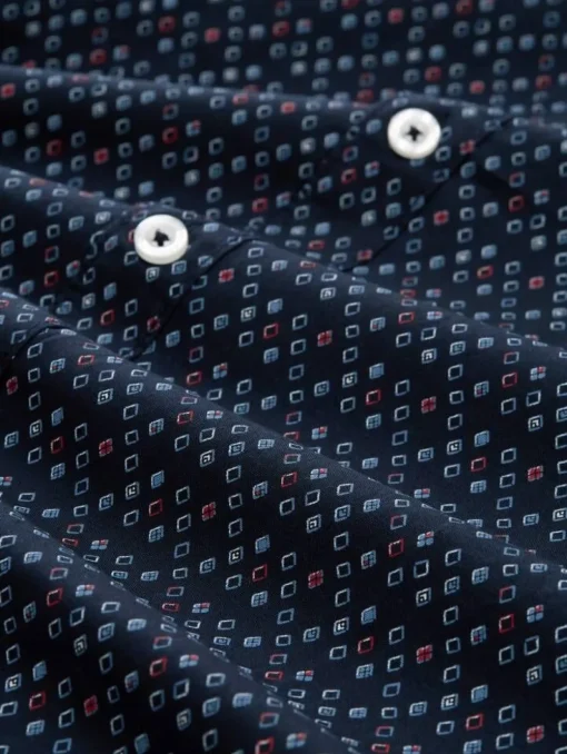 Tom Tailor Plus Kauluspaidat|paita 1050713 38946 Blue diamond design