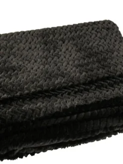 Torkkupeitto 130x180 cm musta> Discount