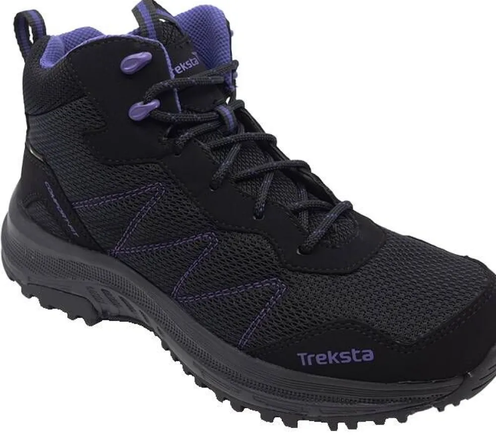 Treksta Talvikengät|vaelluskenkä Grimsta Mid Lace GTX W black/violet