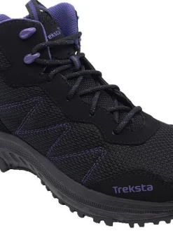 Treksta Talvikengät|vaelluskenkä Grimsta Mid Lace GTX W black/violet