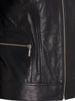 Trendzone Jakut, Bleiserit Ja Farkkutakit|Kevät- Ja Syystakit|nahkatakki 2105 Black