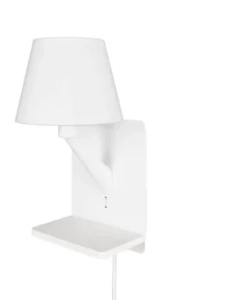 Trio Lighting Sisustusvalaisimet|Comfort seinävalaisin E14 mattavalkoinen latau