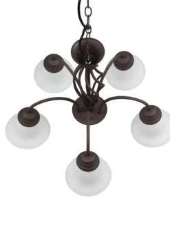 Trio Lighting Sisustusvalaisimet|kattokruunu Rustica 5-os E27 rustiikki