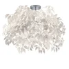 Trio Lighting Sisustusvalaisimet|kattovalaisin Leavy 70 cm 3xE27 valkoinen