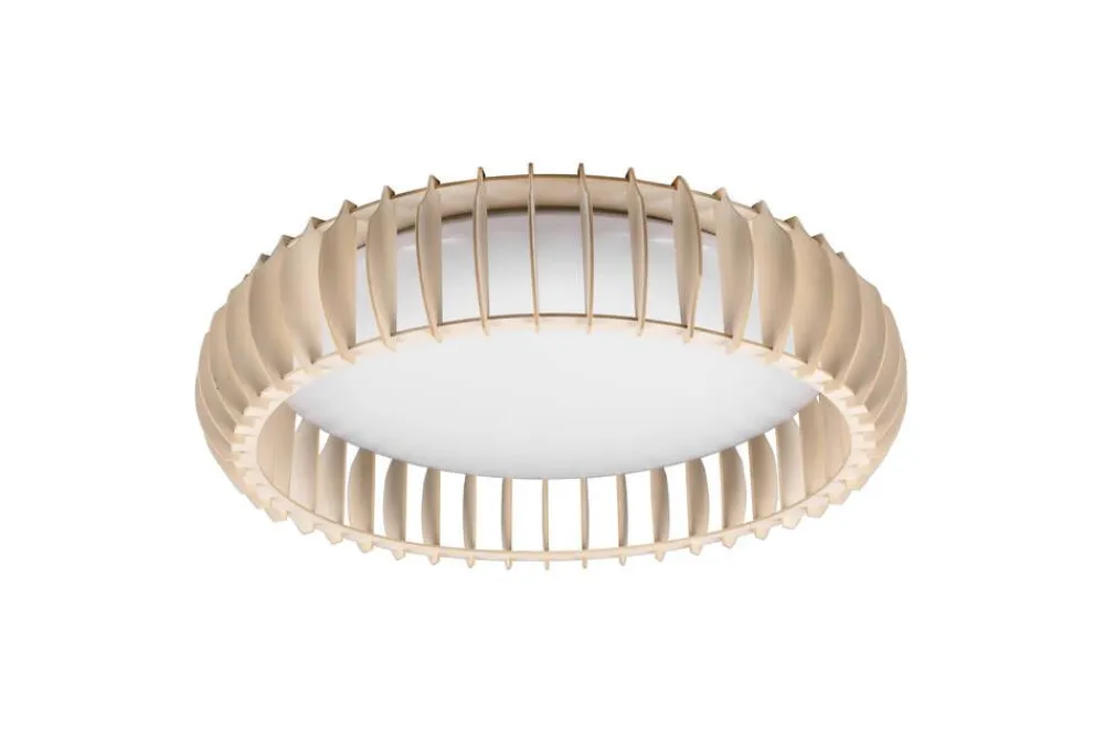 Trio Lighting Sisustusvalaisimet|kattovalaisin Monte LED 60 cm puu