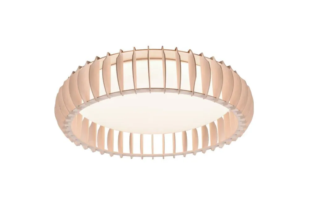 Trio Lighting Sisustusvalaisimet|kattovalaisin Monte LED 60 cm puu