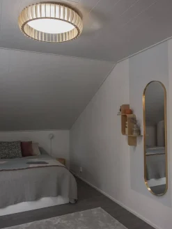 Trio Lighting Sisustusvalaisimet|kattovalaisin Monte LED 60 cm puu