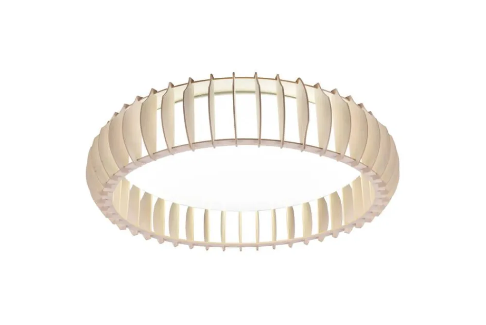 Trio Lighting Sisustusvalaisimet|kattovalaisin Monte LED 60 cm puu