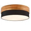 Trio Lighting Sisustusvalaisimet|kattovalaisin Seasons 50 cm E27 musta/puu