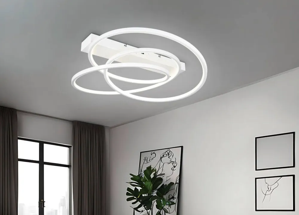 kattovalaisin Darvin LED mattavalkoinen>Trio Lighting