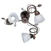 Trio Lighting Sisustusvalaisimet|kattovalaisin Traditio 3-os E14 rustiikki